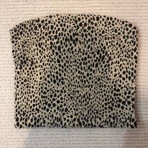 brandy melville print tube top